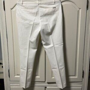 ANNE KLEIN WOMEN WHITE PANTS